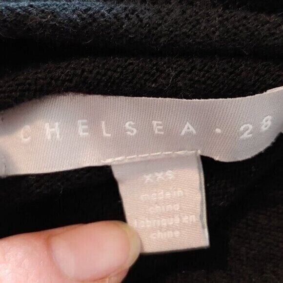 Chelsea28 Cashmere Blend Long Sleeve Tunic Sweater - Fairygoth NEW - Picture 3 of 8